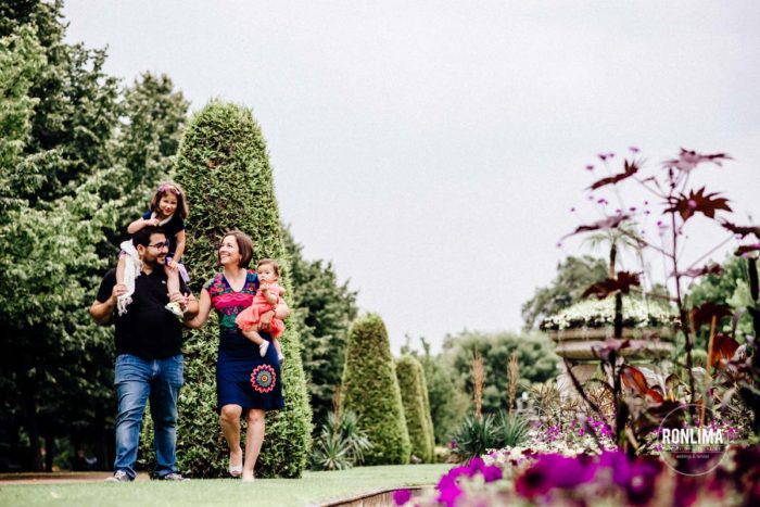 Fotos de família em Londres