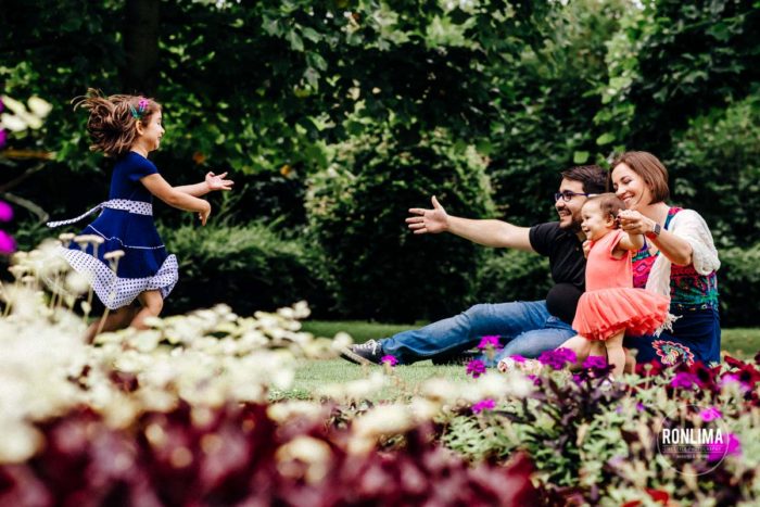 Fotografia de família em Londres