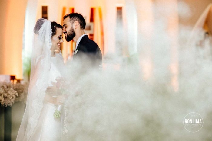 Ensaio dos noivos no casamento