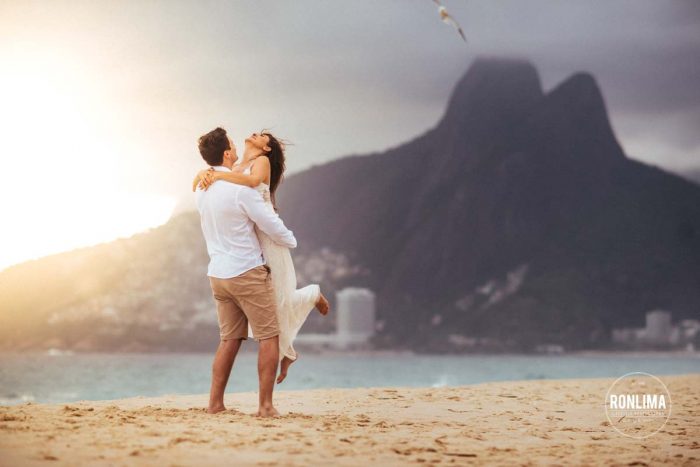 foto pré casamento no Arpoador, Rio de Janeiro